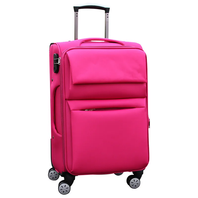 High Quality Soft Side Luggage Polyester Soft Fabric Luggage Travel ...