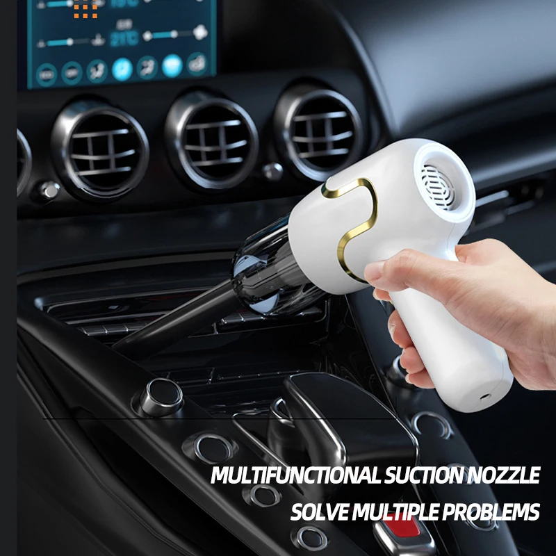 PCMOS 2-in-1 Cordless Handheld Vacuum Cleaner Large Power Portable ABS Dry & Wet Cleaning Wireless Technology - view 5