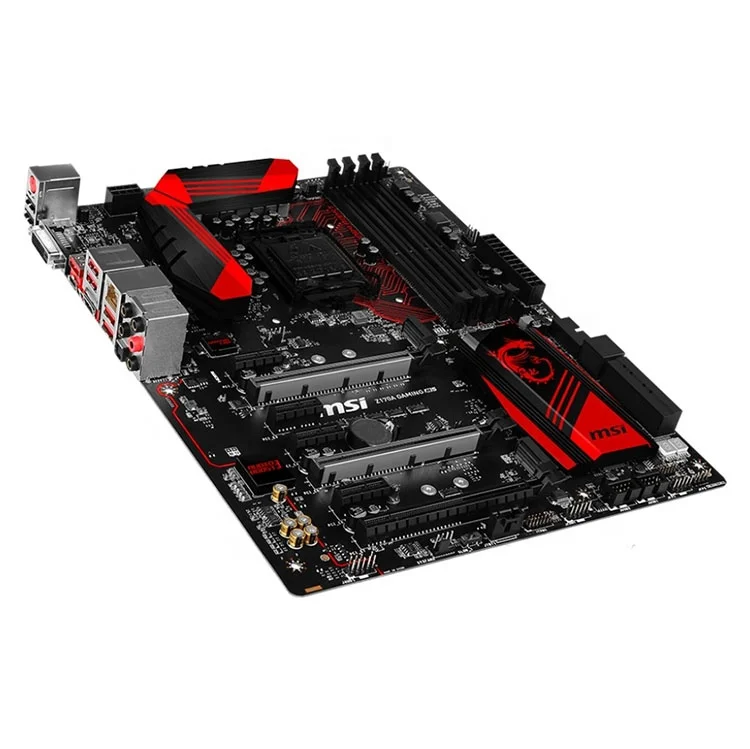 UNTUK MSI Z170A GAMING M5 Motherboard Desktop dengan grafis terintegrasi  64GB DDR4 kapasitas RAM Chipset Intel Hard Drive