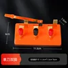 Magnetic double-pole switch