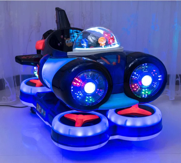 Dinibao Coin Operated Spaceship Kiddie Ride Machine Low Price Swing Chair for Shopping Mall