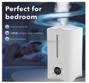 2023 New Arrival  Wholesale 5L Smart Top Fill Water Tuya Wifi App Control Evaporator Essential Oil Diffuser Humidifier