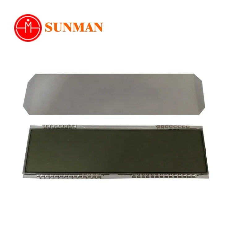 Factory Custom Optoelectronic Displays 16 digits 7 Segments Lcd Display for energy meter