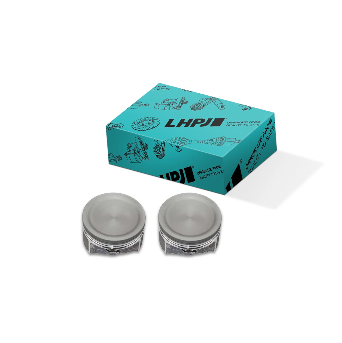 LHPJ Auto Engine Systems Factory Price Engine Parts Piston 2750301517 for Mercedes Benz M275 Piston
