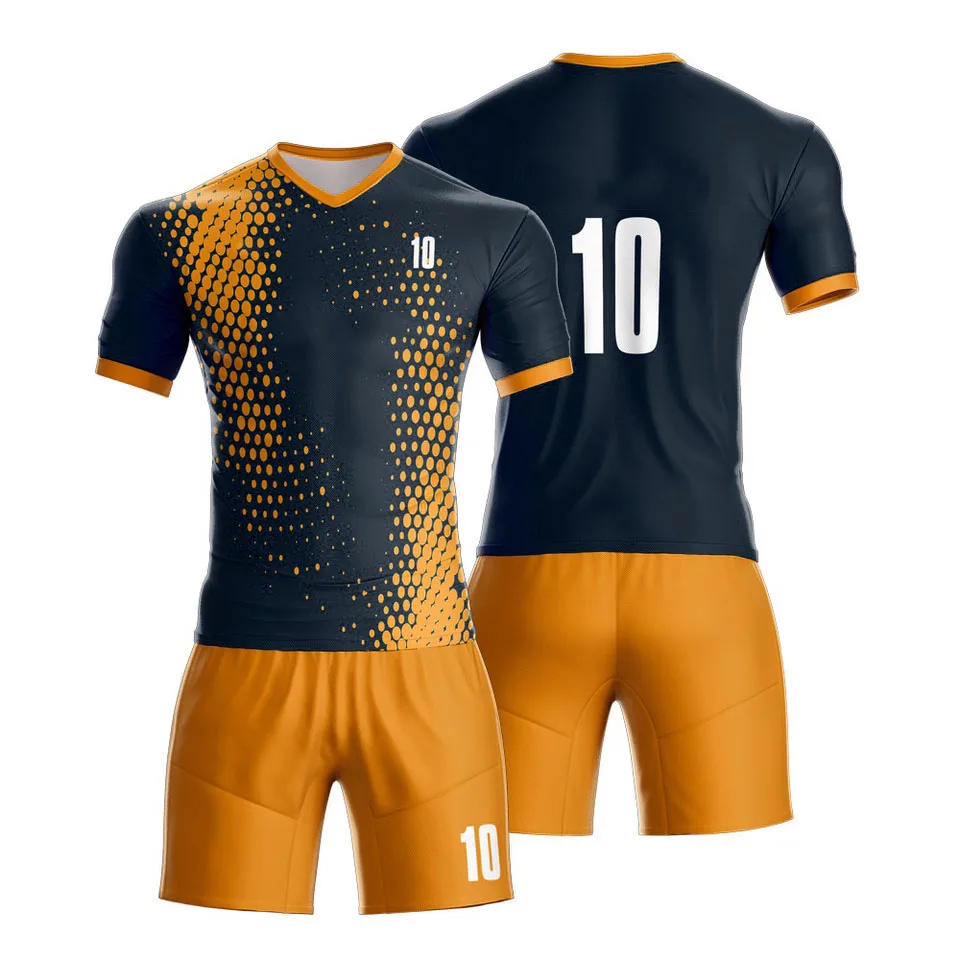 Source Custom blank football shirt uniform best quality OEM design cheap  soccer jersey set wholesale club training on m.