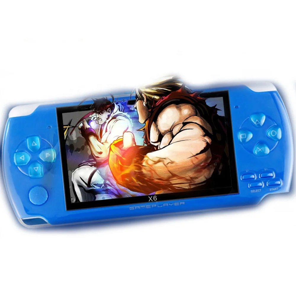 
 Супер популярный 64 бит обновленный портативный X6 8 Гб Многофункциональный PS4 игровой контроллер консоли встроенные 20000 Ретро видеоигры для детей  