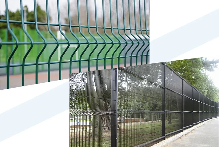 Welded Wire Mesh Fence Panel In 12 Gauge For Garden Farm/ranch/3d Curvy ...