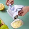 White rotary cheese grater(opp packing)