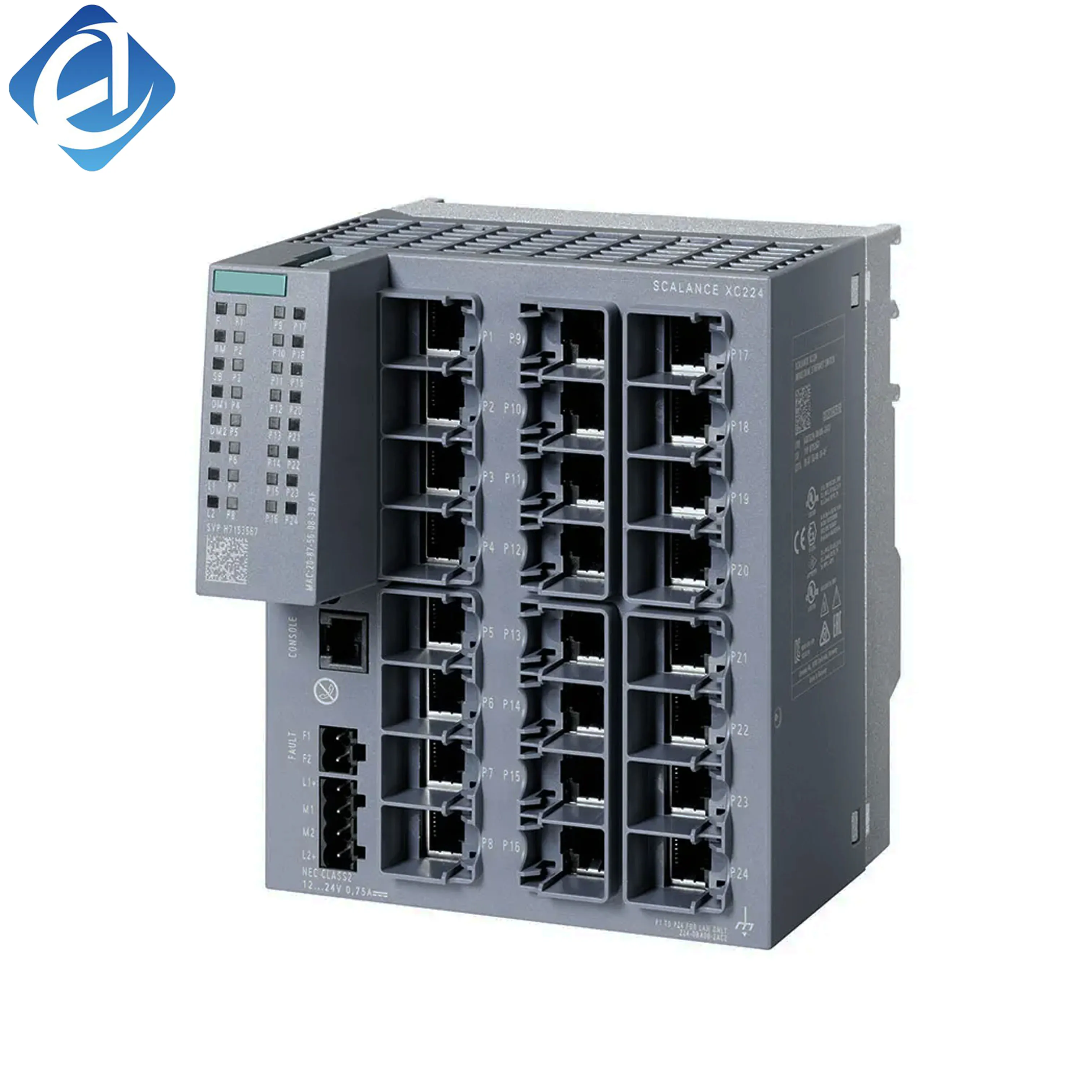 New Original 6GK5216-0BA00-2AC2 SCALANCE XB216 industrial Ethernet switch, 16-port stable network data transmission. Strong dustproof and anti-interference,, reliable industrial bus communication,
