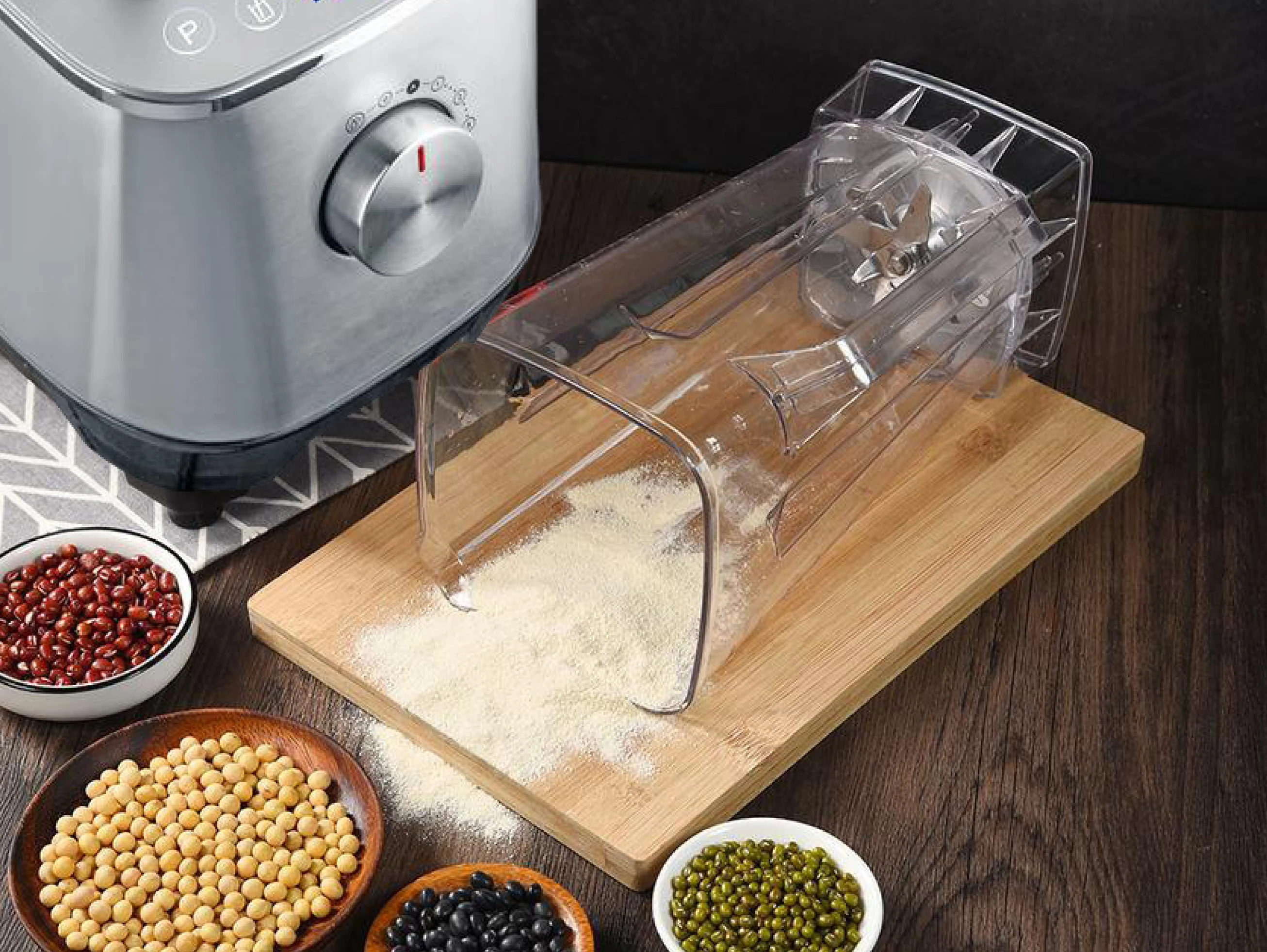 Electric High Speed Blender Strong Powerful 2L square Glass Jar Smoothie Blender