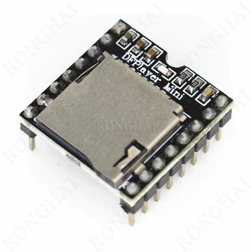 Mini Mp3 Player Module Board Support Tf Card Usb Disk Io Serial Port ...