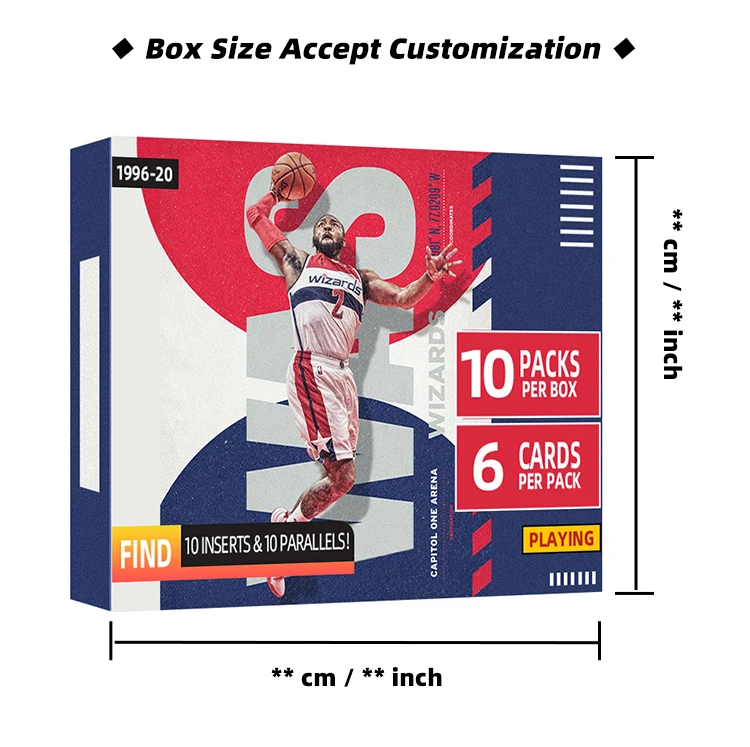 Custom Mosaic Basketball Hobby Box Trading Card Blaster Boxes Nba Card