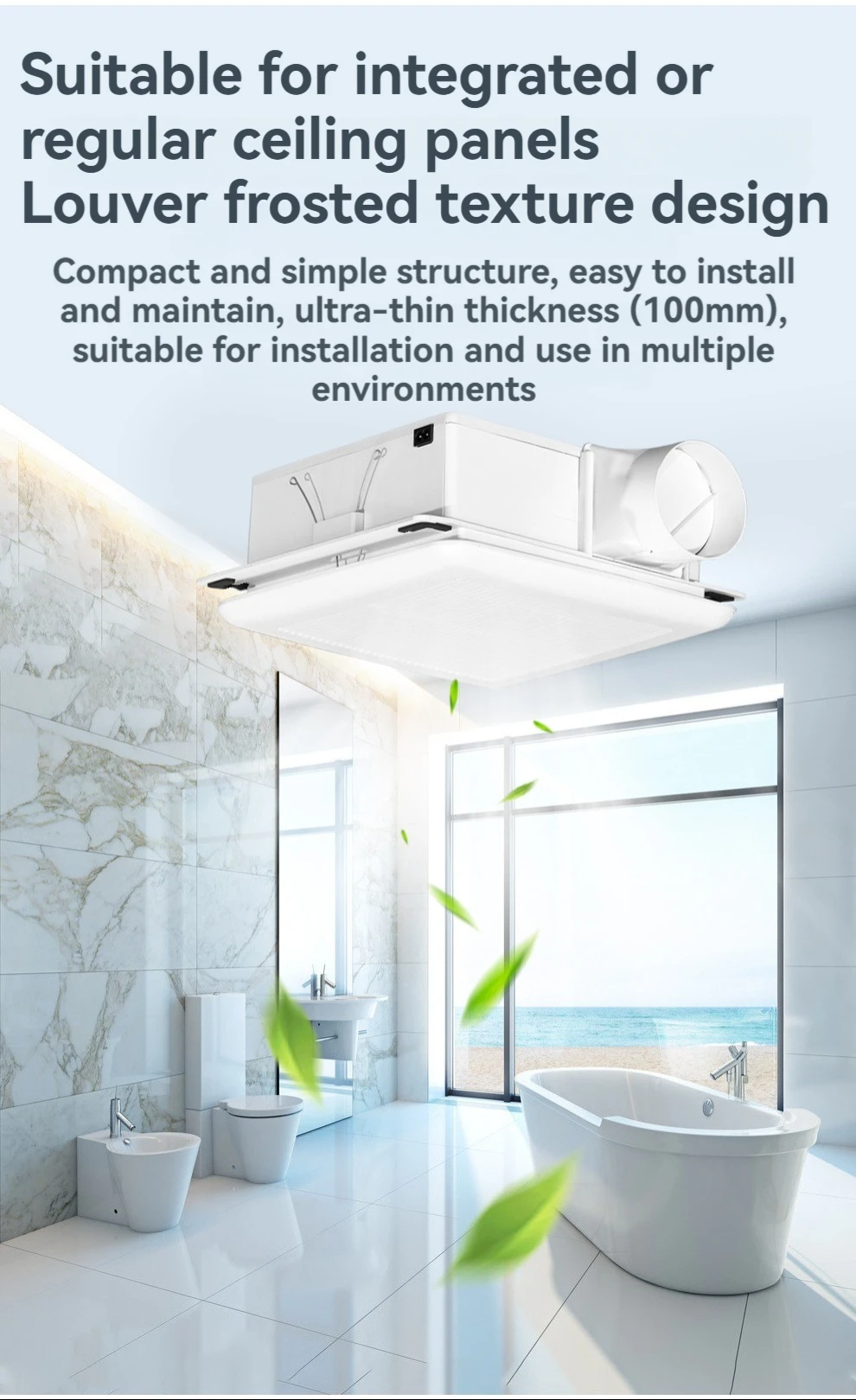 Ceiling Mounted Exhaust Fan, 220V 110V, Electric - detail 10