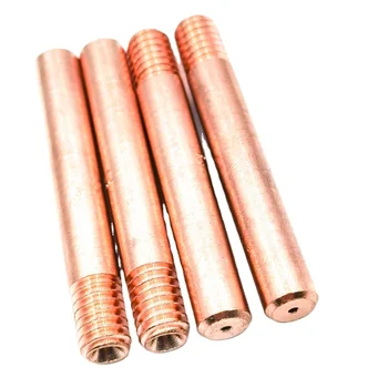 MIG spare parts contact tip E cuM8*8*55  for mig welding torch MIG Gas Welding Torch Accessories