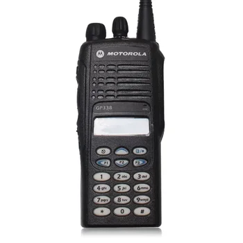 GP338 Plus Handheld Walkie Talkie UHF VHF Two Way Radios Portable Transmitter Long Range Talk High Power Two-Way Radios