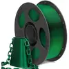 1 kg de soie de Noël verte