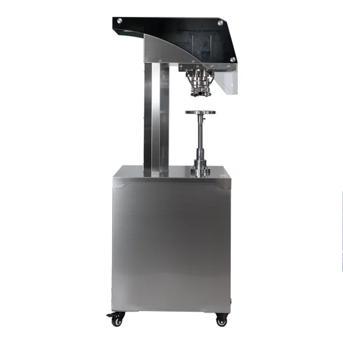 Manual Paper Tube Seamer Spices Composite Paper Can Sealing Machine