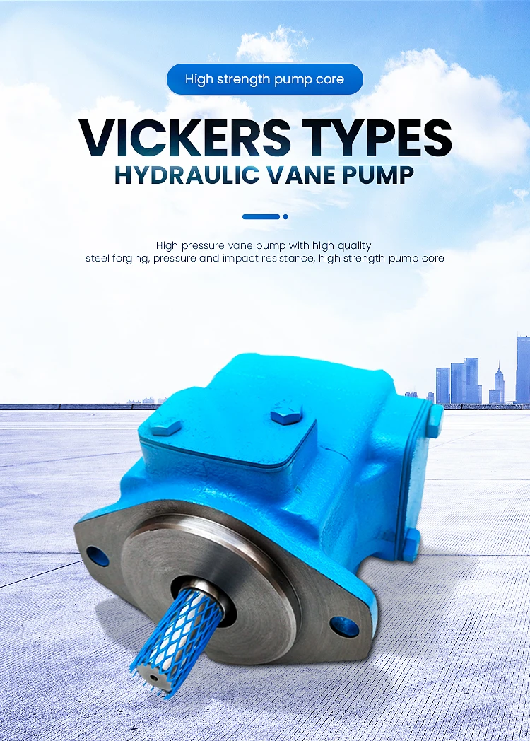 Vickers Hydraulic Oil Pump V10 V20 20v 25v 35v 45v Quantitative Pump
