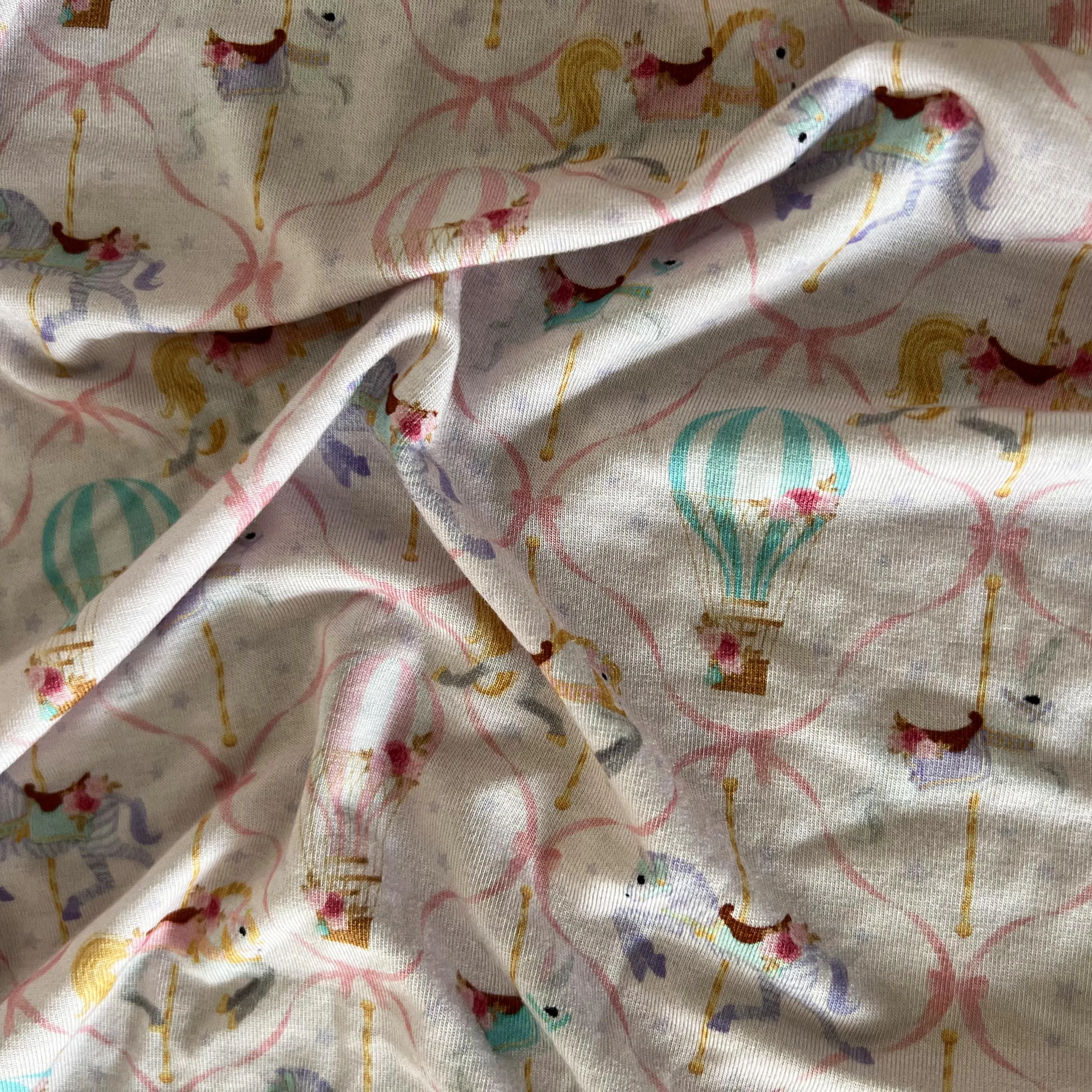 Супер мягкая цифровая печать на заказ модальный спандекс лайкра ткань одиночный трикотаж для одежды