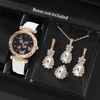 Orologio bianco + gioielli briolette senza scatola