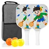 2 rackets, 4 balls, 1 gray bag [Kids' RT-025]