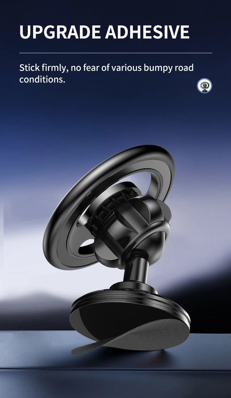 360 Rotation Zinc Aluminum Metal Dashboard Air Vent Phone