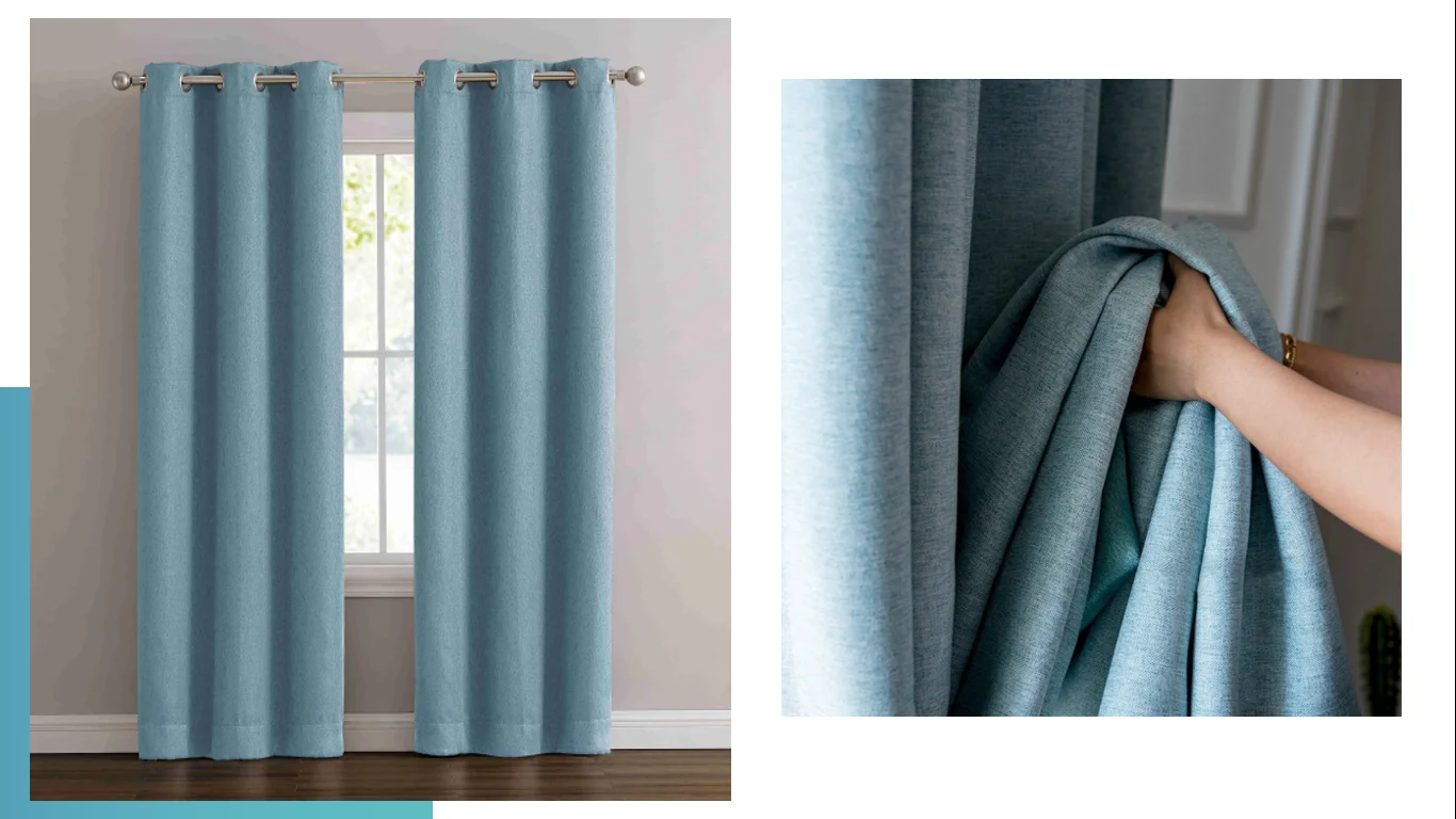 Owenie Wholesale Ready Made Quality Curtins Polyester Fabric