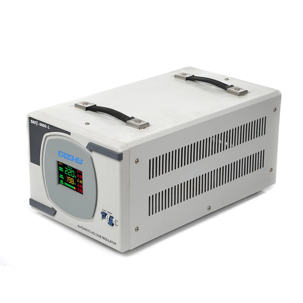 9000VA LCD Display 7000W Relay Control AC Automatic Voltage Regulator/stabilizer/AVR