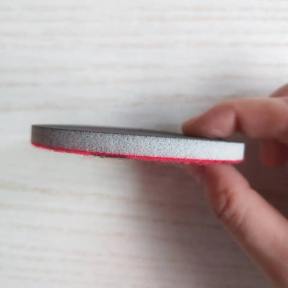 Foam Coated  Silicon Carbide Abrasive Sanding Disc for Car Polishing Paint Finishing