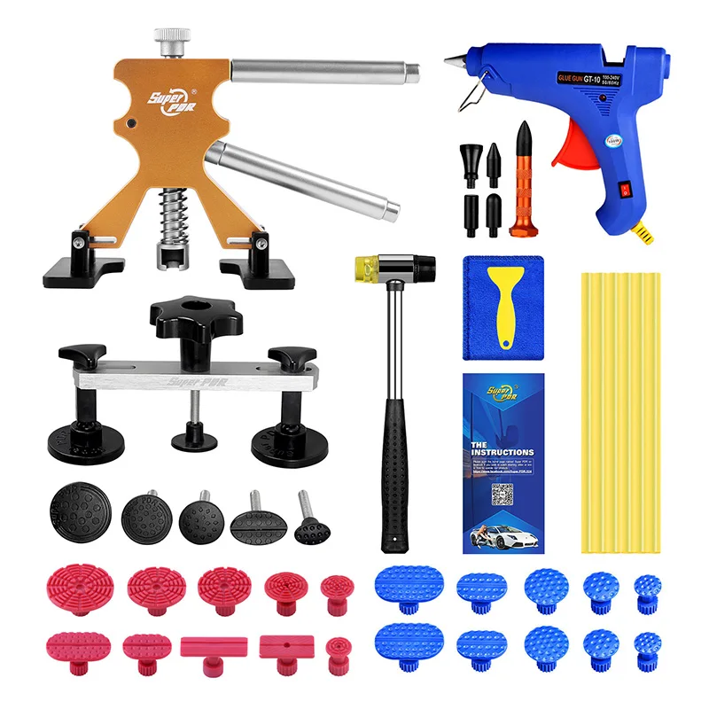Super PDR Other Vehicle Tools Dent Puller Repair Tool Kit Glue Gun Glue Sticks DIY Hand Tools for Car Body Dent Repairing