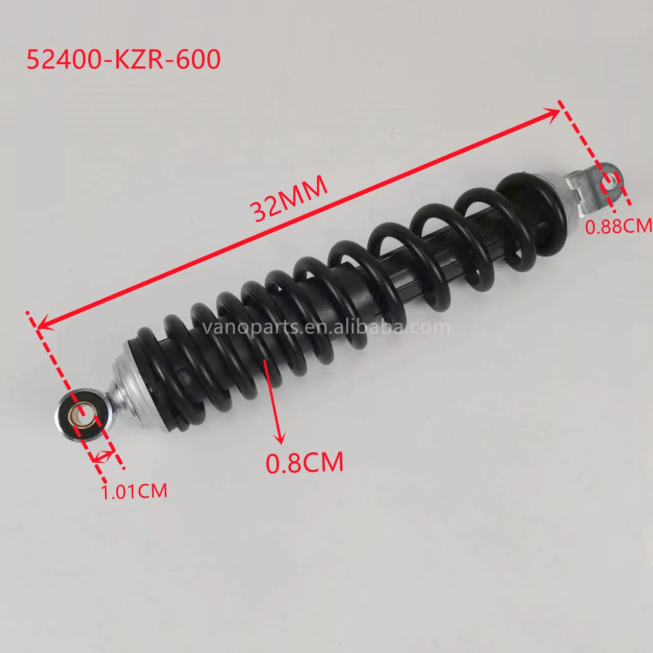 WANOU 52400-KZR-600 Suspension Part Motorcycle Rear Shock Absorber