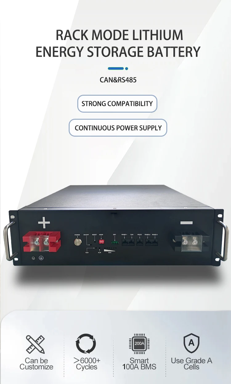 product 512v 100ah 200ah low voltage rack mounted lithium ion battery pack 5kwh 10kwh lifepo4 solar energy storage battery pack-4