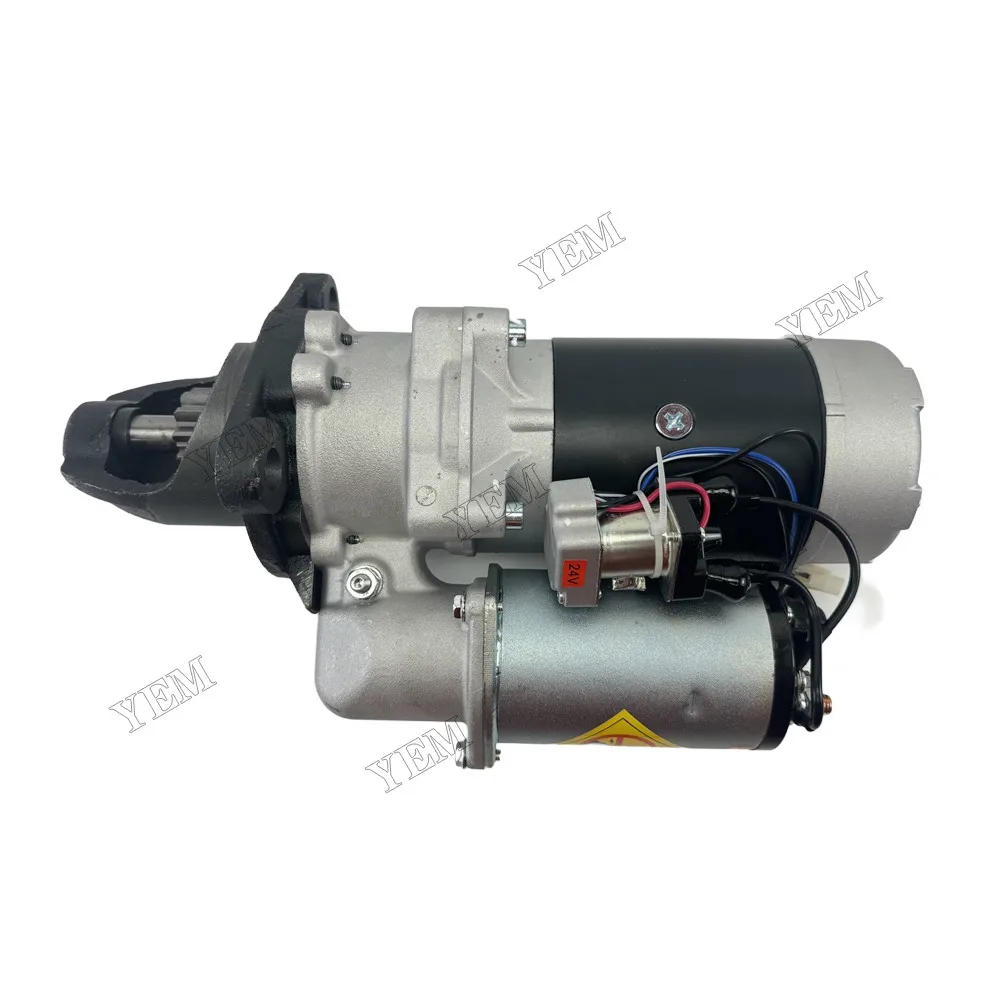 Starter Motor 600-813-9390 Fit for Komatsu 6D125 Engine 4