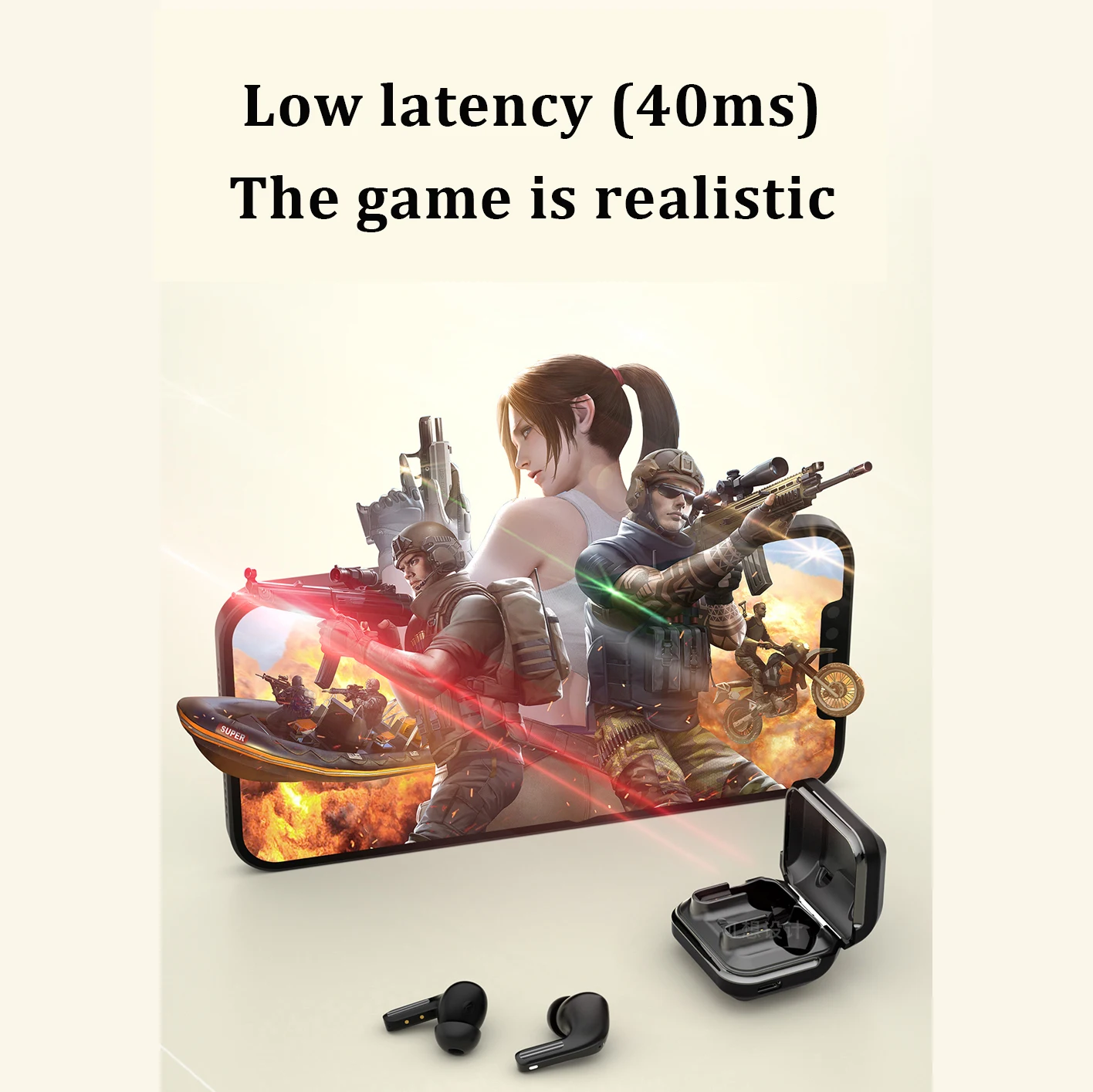 Цветные наушники-вкладыши U1 Macaron типа c, настоящие беспроводные наушники-вкладыши, водонепроницаемая гарнитура BT 5,0, портативные мини-наушники TWS