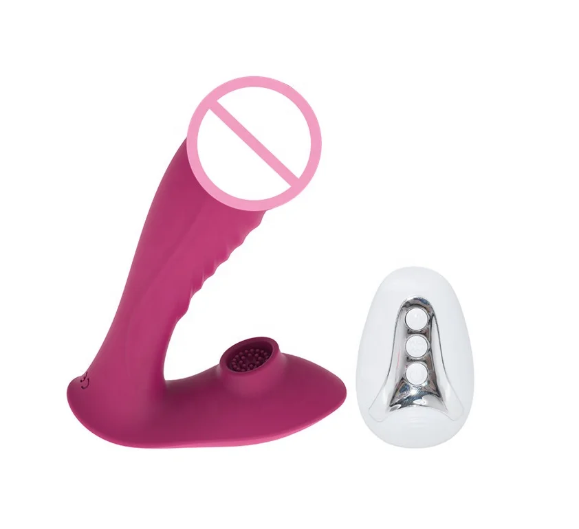 Dildo Sucking Clitoris Wearable Vibrator Female G Spot Sucker Massager Stimulating Nipple Orgasm Vaginal Sex Toys For Woman Anal photo