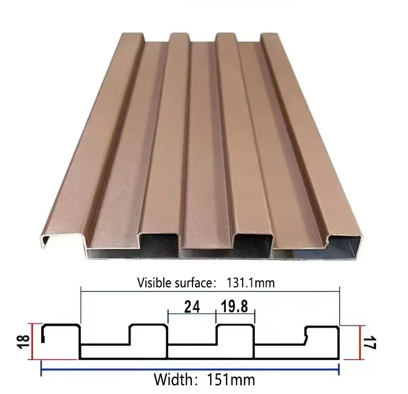 Aluminum Sandwich Roof Panel, Waterproof, 100% QC Testing - detail 6
