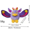 Uccello viola 18 cm