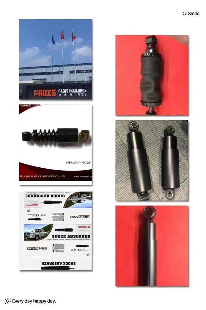 European Truck Rear Air Suspension Shock Absorber 7421940745 7421940742