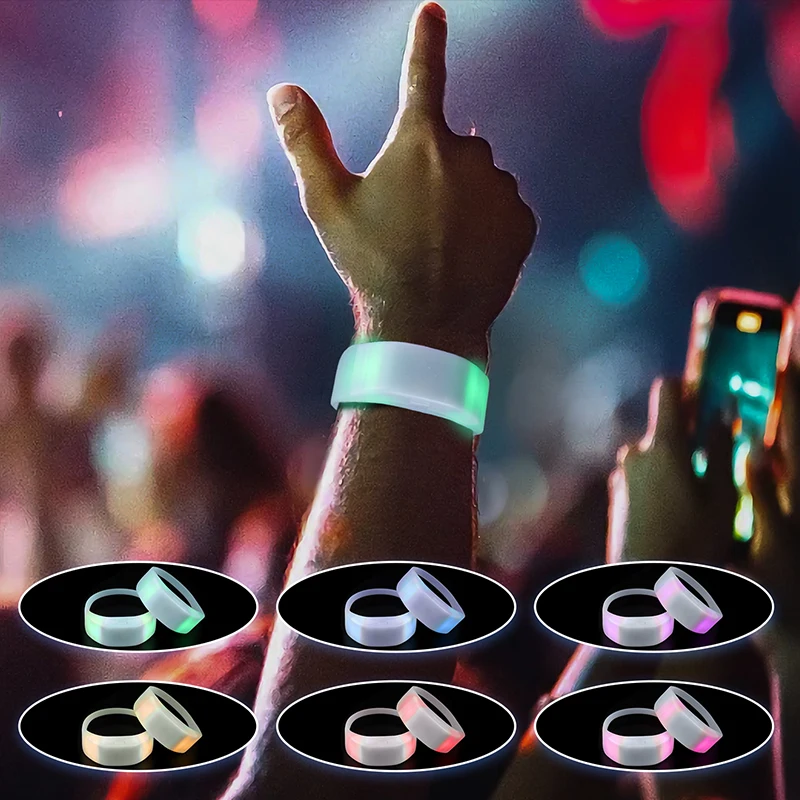 Concert Programmable Dmx Led Wristband Concert Remote Control Led