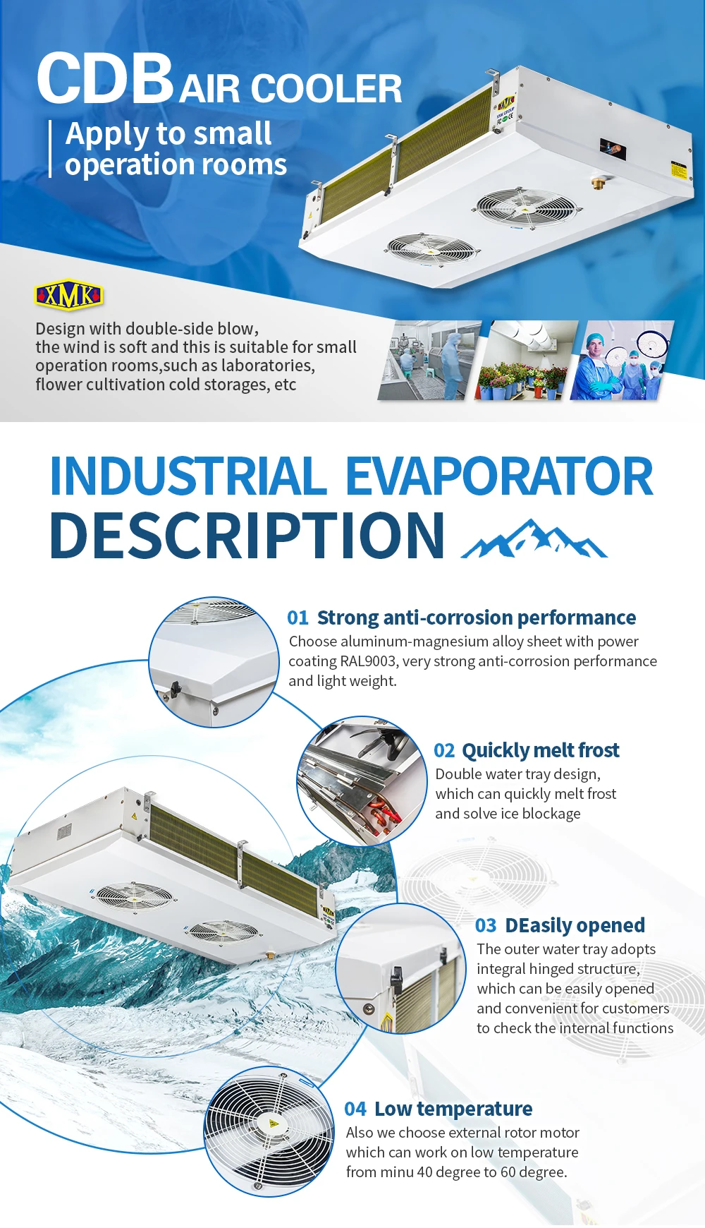 Hot Sale Xmk Commercial Evaporative Portable Air Cooler Motor Buy