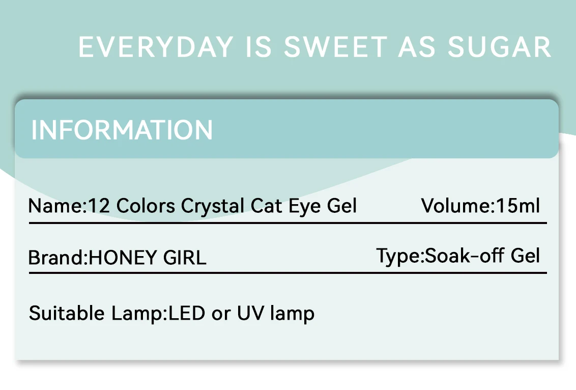 2024 Hot Selling OEM Semi Transparent Water Light Cateye Gel Nail Polish Moonlight Ceramic Cat Eye Gel factory