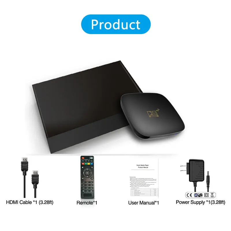 Factory  Tv Box D9 2.4G 5G WiFi With BT Firmware Update Android 10 11 Smart Tv Box Amlogic 4k Set-top Box