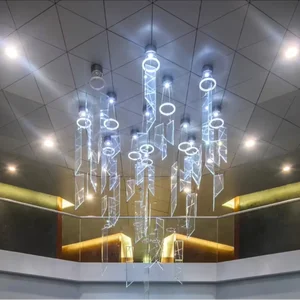 ECOJAS Professional Customized Chandelier Manufacturer Hotel Lobby Shopping Mall Lighting Solution
