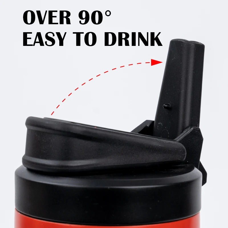 Можно мыть в посудомоечной машине 20oz 32 унций колба из нержавеющей стали с двойными стенками вакуумной изоляцией Спортивная бутылка для воды