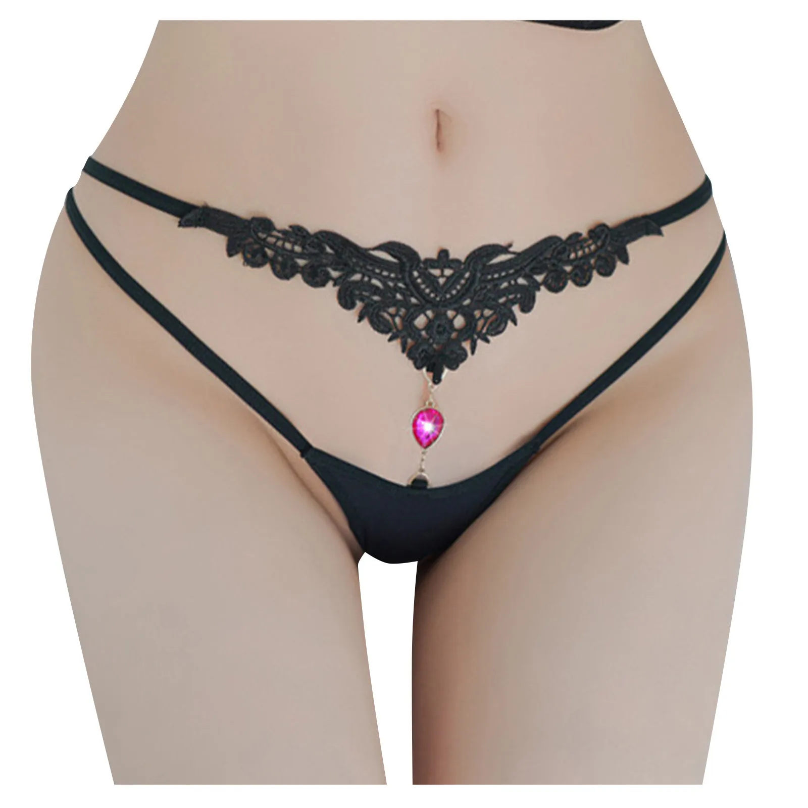 Sexy Panties Women Crotchless Briefs Underwear Transparent Lingerie  Hollowed Out