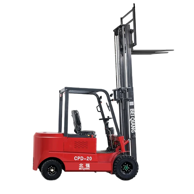Factory High performance and energy efficient 4 wheel electric forklift trucks