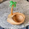 shell candle with coconut wax-free