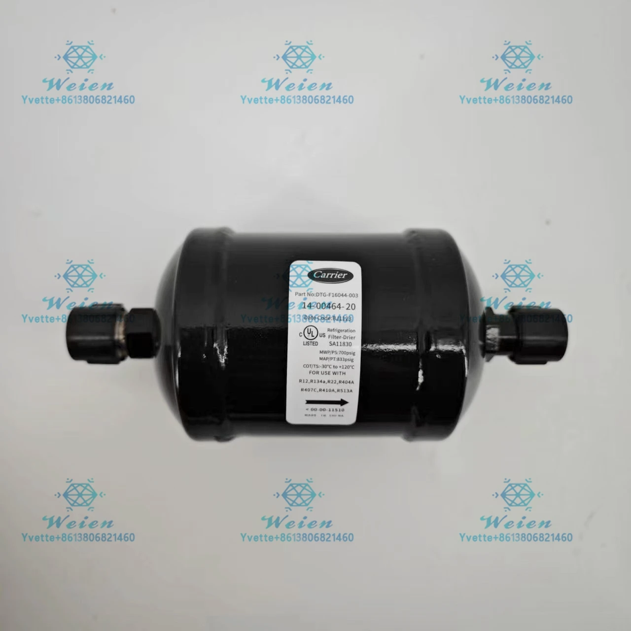 Reefer Container Spare Parts Filter Drier 14-00464-20 with O-ring Superseded 14-50311-02SV  Carrier Transicold
