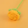 Naranja - Tallo individual de rosa burbuja (cabeza de flor de 3.5cm)