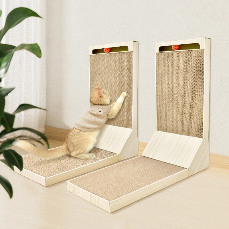 2023 New Arrival Vertical Cat Scratching Post High Quality Corrugated